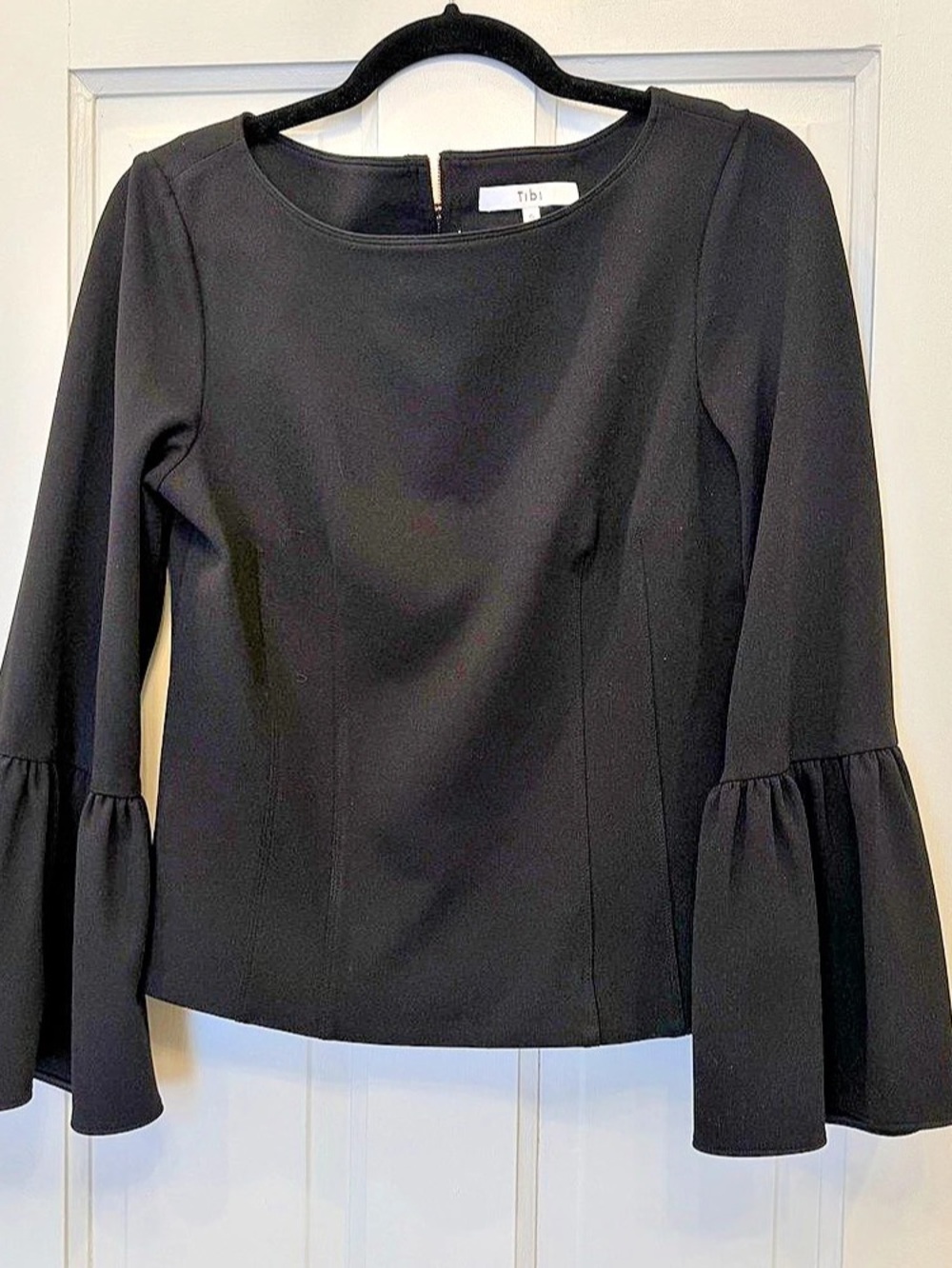 Tibi Bell Sleeve Blouse